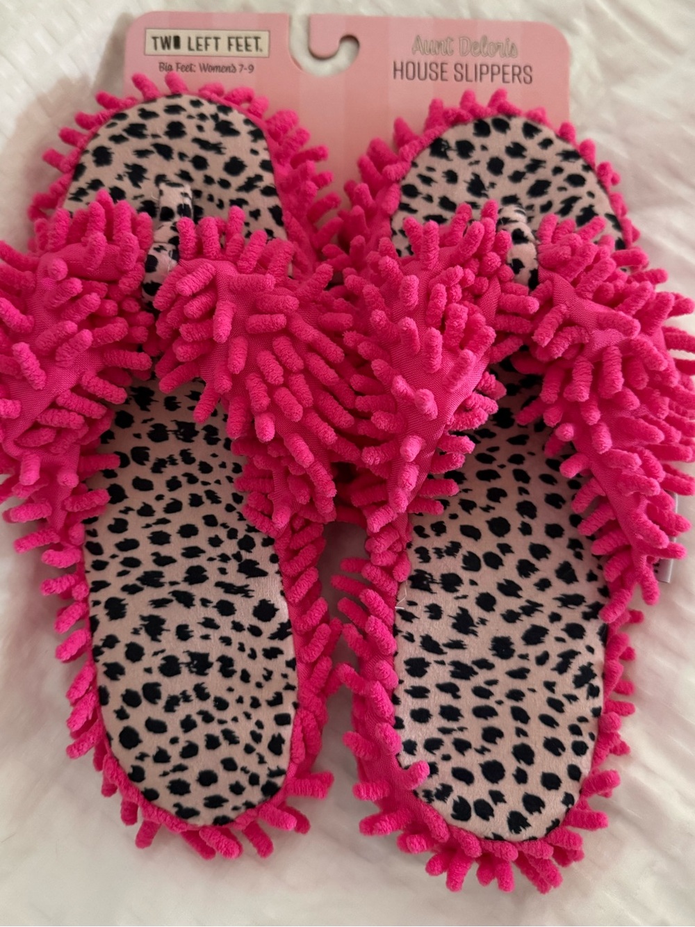 Two Left Feet Aunt Deloris House Slippers